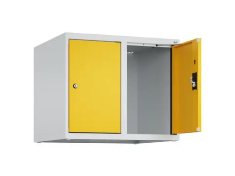 opzetkast,v. locker,2vak.,vak B 300mm,HxBxD 500x600x500mm,cilinderslot