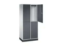 grootvolume garderobekast,HxBxD 1950x820x500mm,2x2vak.,vak B 360mm