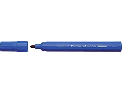 Quantore Permanent marker rond 1-1.5mm Blauw