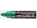 Verfstift Posca PC8K Brede punt 8mm schuin donkergroen