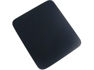 Q-connect Muismat Economy 22x33cm Zwart - 1