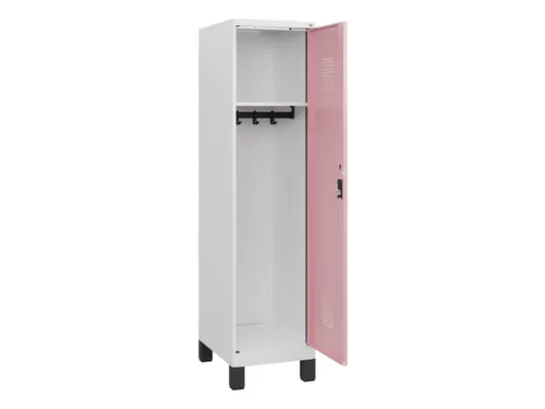 schoollocker,HxBxD 1630x400x500mm,1vak,vak B 400mm,cil.-slot,voeten