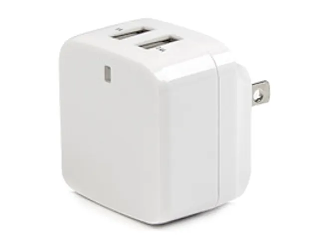 2-poorts USB-lader hoog vermogen (17W/3,4A) reislader (int.) wit