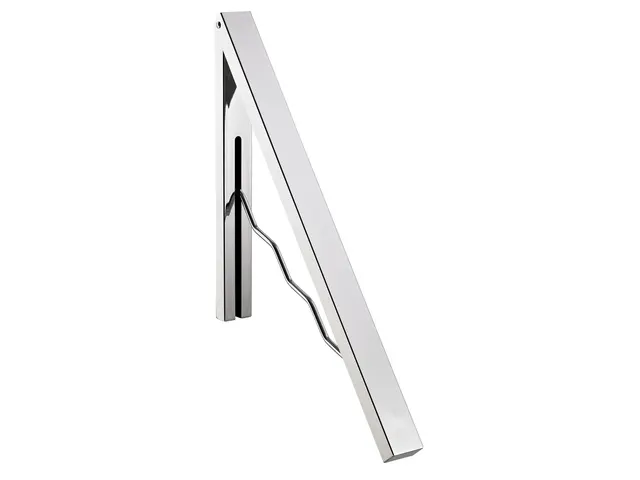 wandkapstok Alco uitklapbaar voor 4 hangers verchroomd