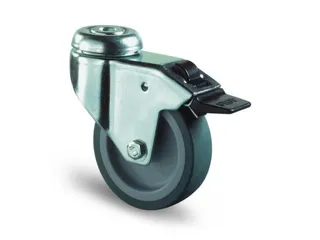 Zwenkwiel Dubbele Vastzetter 40kg Boorgat Øxb 50x18mm Thermoplast - 3