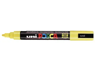 Verfstift Posca PC5M Medium Punt 1,8-2,5mm Geel - 1