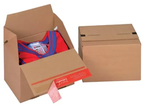 Eurobox Size S, binnenformaat 195x145x140mm, bruin
