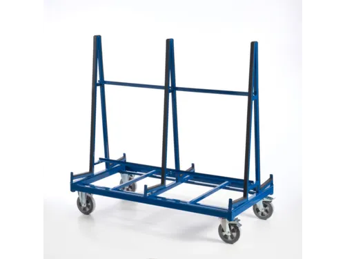 Platenwagen 1200kg Bxd 1600x800mm Dubbelzijdig Ral5010