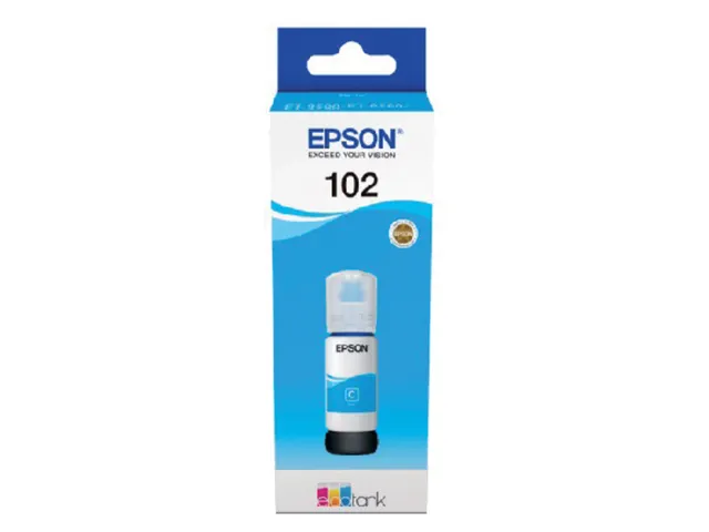 Navulinkt Epson Ecotank 102 T03R2 Blauw C13T03R240