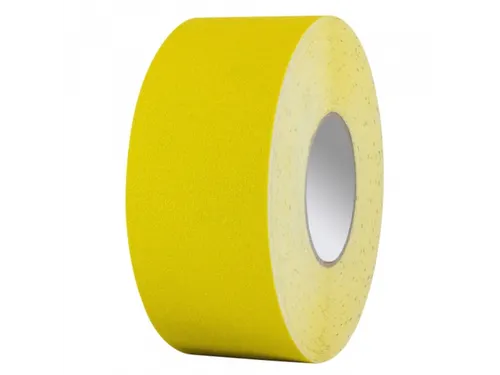 tape,vinyl,geel,band LxB 25mx75mm,met antislip-eigenschappen