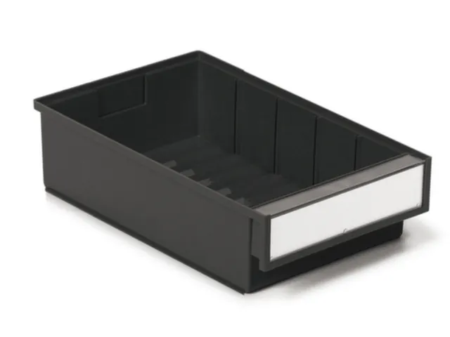 ESD-stellingbak,HxBxD 82x186x300mm,PP,zwart