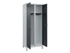locker voor scheiding van kleding,HxBxD 1950x800x500mm,2vak