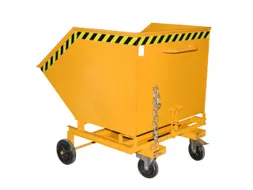 Kiepwagen,waterdicht,HxLxB 1290x1420x1340mm,1m³,draagverm. 300kg