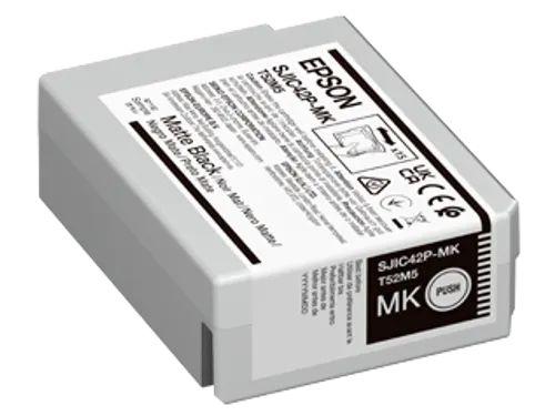 Epson SJIC42P-MK, Mat Zwart, 1 stuk(s), Enkele verpakking