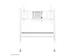 Support sol mobile Neomounts MOVE Go XL FL50-575WH1 écran 65-110 inch