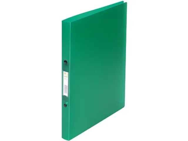 Ringmap A4 2 Ringen 16mm Transparant Groen