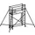 rolsteiger,reik H 4,25m,steiger H 3,49m,1platform(s),1luik