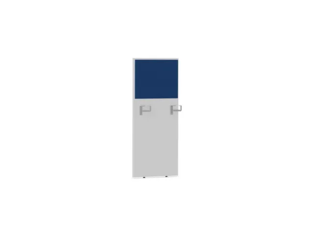 cache de banque d'accueil p. table de bureau Bl-blanc BN6016-bleu