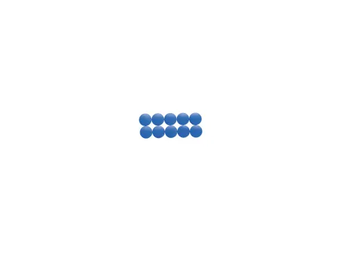 Magneet MAUL Solid 15mm 150gr blauw 10 stuks