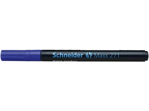 Lakmarker Schneider Maxx 271 1-2mm Blauw