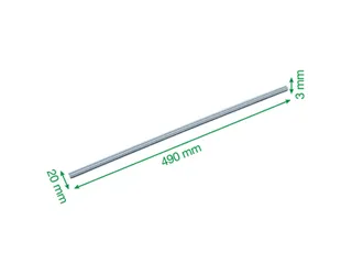 Mesgeleider voor rolsnijmachine Leitz Precision Office A3 2 stuks - 2