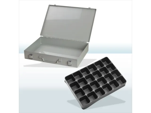 assortimentskoffer,HxBxD 50x335x240mm,24vakken