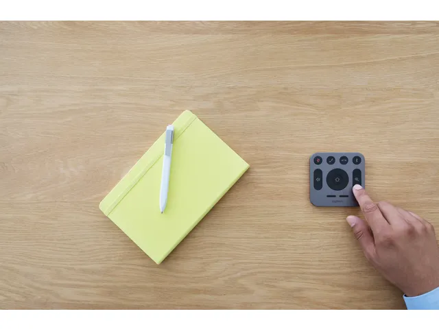 Logitech MeetUp, Webcam, RF Draadloos, Drukknopen, Grijs