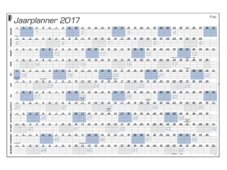 Jaarplankalender 2027 Quantore A1 84x57cm - 2