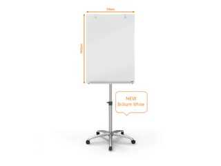 Flipover Nobo Diamond glass mobiel 70x100cm - 2