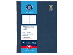 Agenda 2027 Ryam Weekplan Plus Mundior groot letter 7dagen/2pagina's a