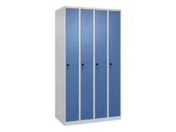 locker,HxBxD 1850x1000x500mm,4vak,vak B 250mm,draaigrendel