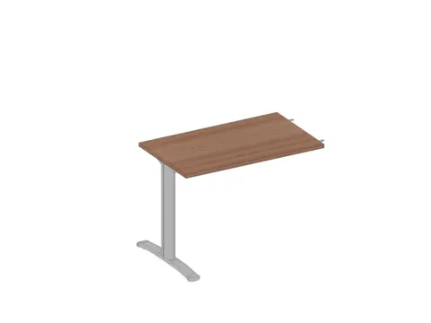 table de rallonge haut. régl. p. pied en C HxlxP 620-820x1000x600mm