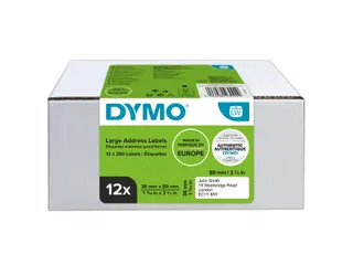 Etiket Dymo 99831 adressering 36x89mm 12 rollen á 260 stuks wit - 6