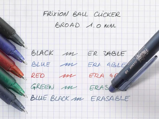 Stylo bille FriXion Ball Clicker 10 pointe moyenne 1.0mm noir