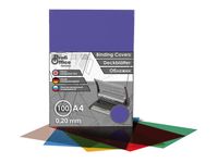 Schutbladen Profioffice A4 200 Micron Transparant Violet Mat/glossy