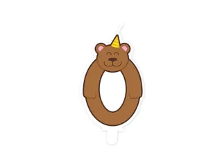 Jungle candle 0 Bear - 1