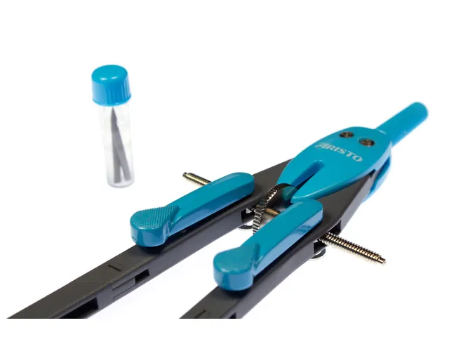 Compas à réglage rapide Aristo Bleu