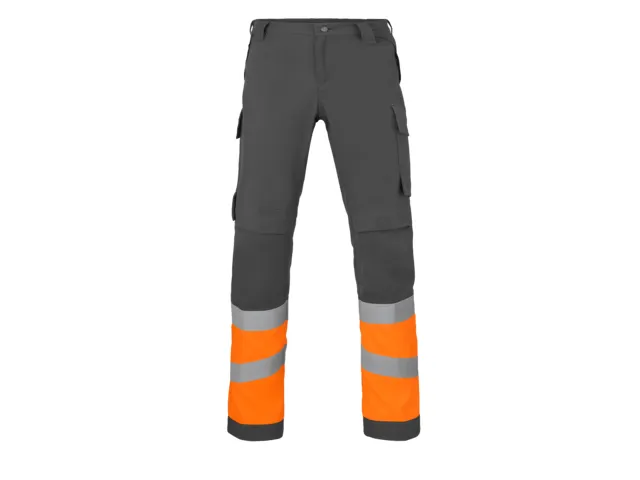 Havep 80569 Worktrousers 64 Charc/Orge
