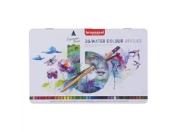 Kleurpotloden Bruynzeel Expression aquarel assorti blik à 36 stuks