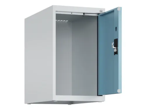 opzetkast,v. locker,1vak.,vak B 300mm,HxBxD 500x300x500mm,cilinderslot