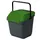 Easymax Afvalbak 35 Liter Grijs Groen