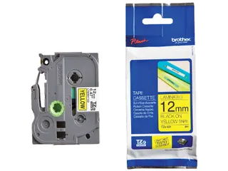 Labeltape Brother P-touch TZe-631 standaard 12mm zwart op geel - 1