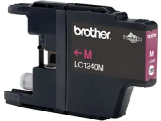 Inktcartridge Brother LC-1240M rood - 2