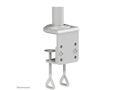 Monitorarm FPMA-D935D 2 Schermen tot 27 inch met Klem Zilver