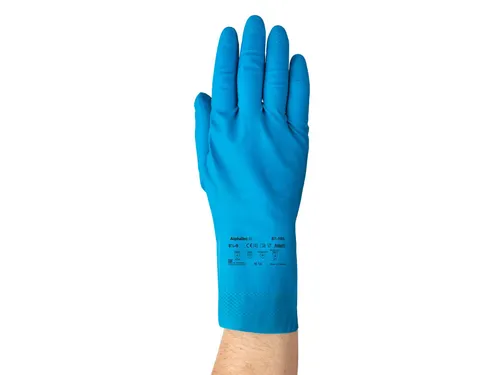 Ansell AlphaTec 87-195 Ultralichte handschoenen Blauw maat 7.5-8