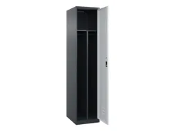 locker voor scheiding van kleding,HxBxD 1850x400x500mm,1vak