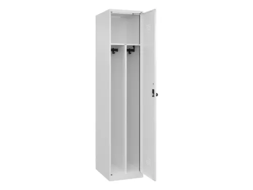 locker voor scheiding van kleding,HxBxD 1850x400x500mm,1vak