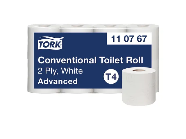 Toiletpapier Tork T4 110767 2-Laags 250 Vel Advanced Xl 64 Rollen