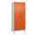 PBM-locker,HxBxD 1950x800x500mm,2vak,vak B 400mm,draaigrendel