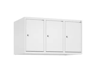 opzetkast,v. locker,3vak.,vak B 300mm,HxBxD 500x900x500mm,vleugeldeur - 1